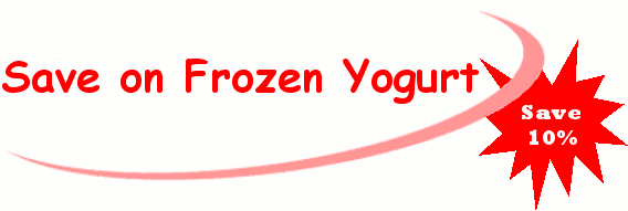 Save on Frozen Yogurt
